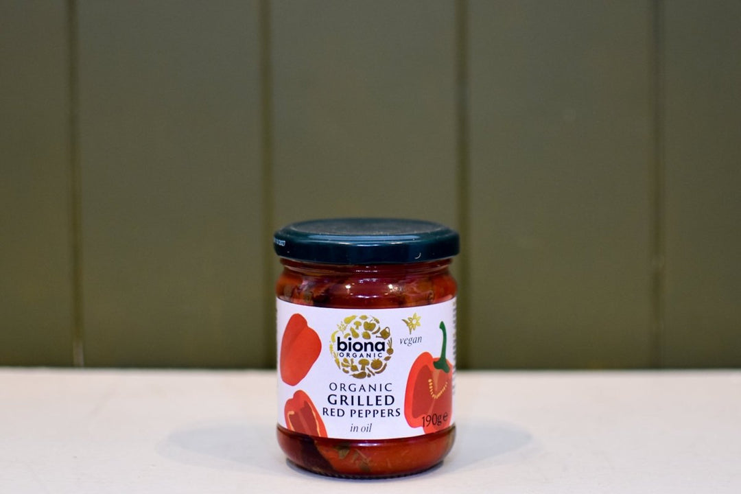 Organic Grilled Red Peppers