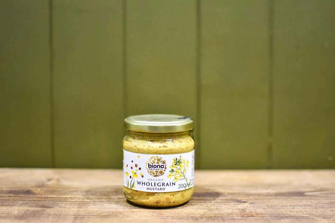 Organic Mustard - Wholegrain | Biona Organic