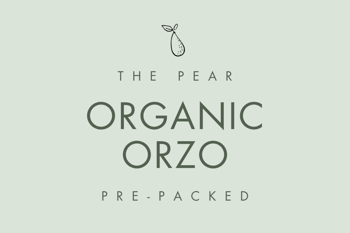 Organic Orzo - Local Delivery