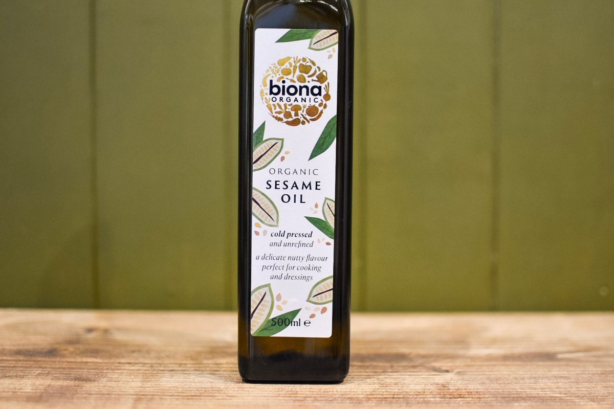 Organic Sesame Oil 500ml | Biona Organic