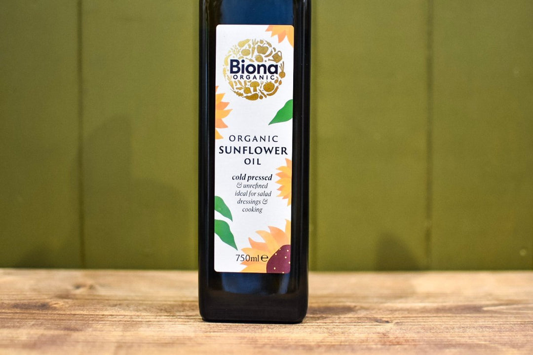 Organic Sunflower Oil 750ml | Biona Organic