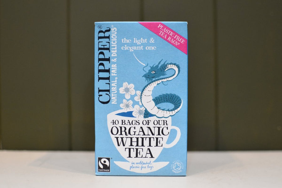 Organic White Fairtrade Teabags - Clipper