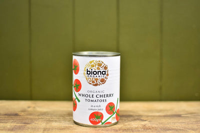 Organic Whole Cherry Tomatoes - Canned 400g | Biona Organic