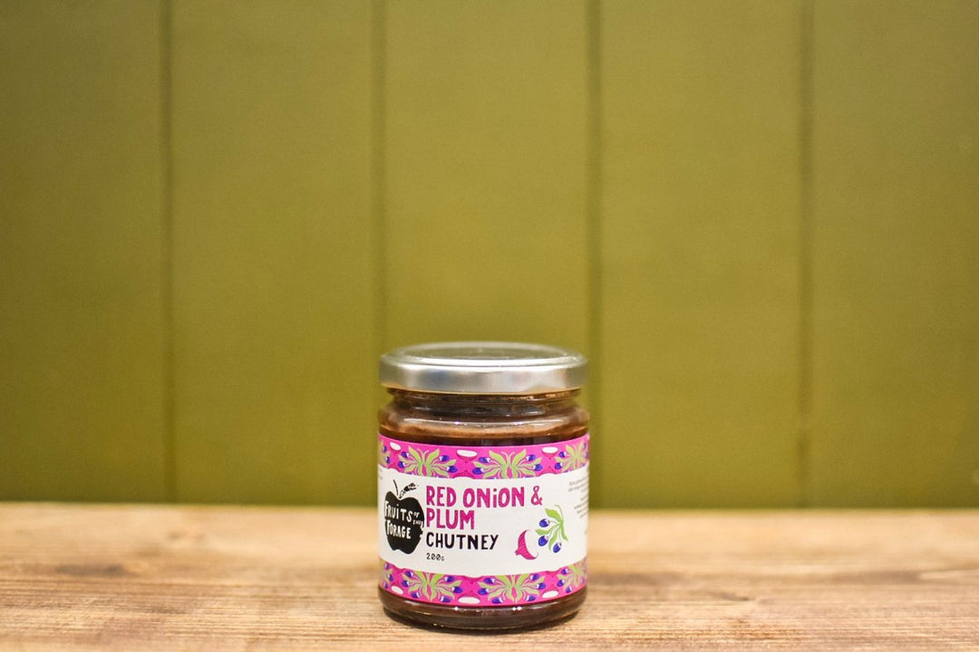 Plum &amp; Red Onion Chutney | Fruits of the Forage