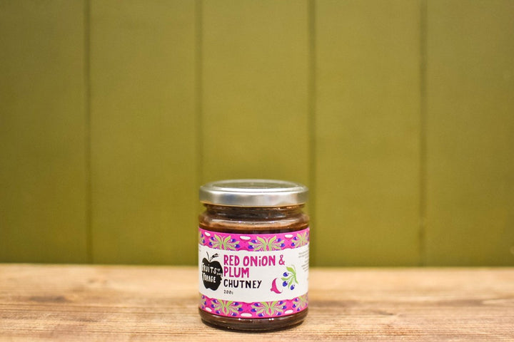 Plum &amp; Red Onion Chutney
