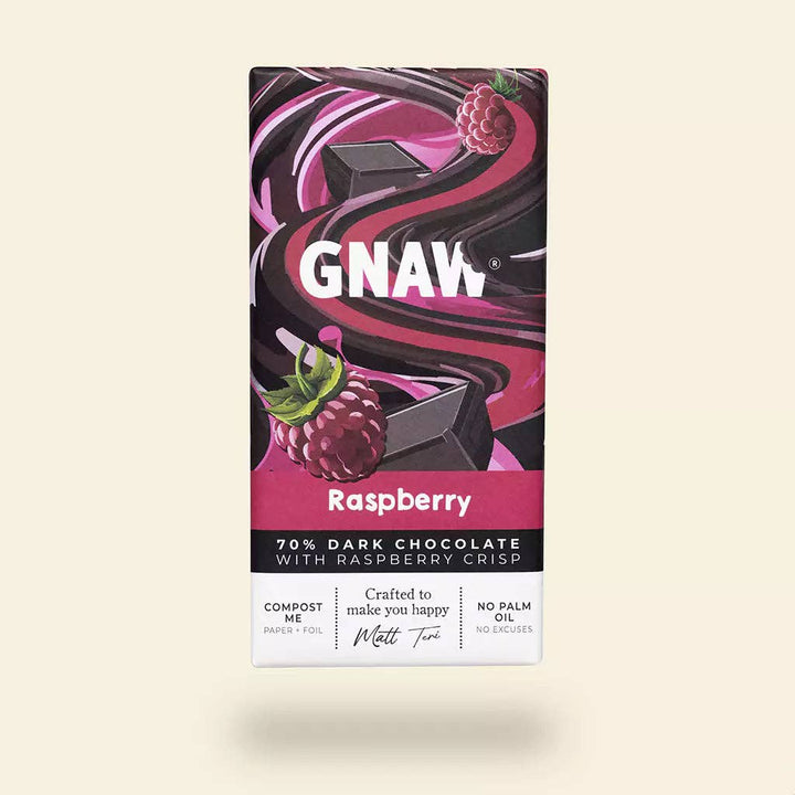 Raspberry - Dark Chocolate Bar 70%