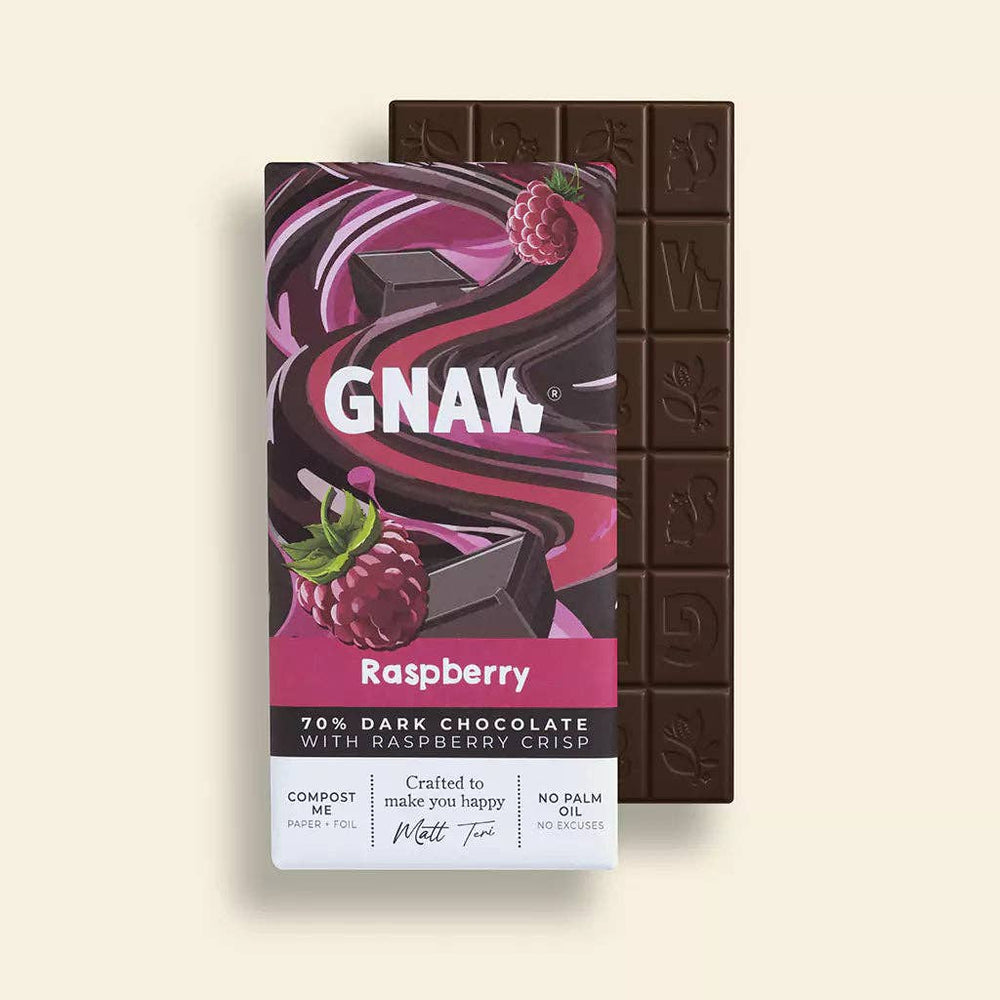 Raspberry - Dark Chocolate Bar 70%