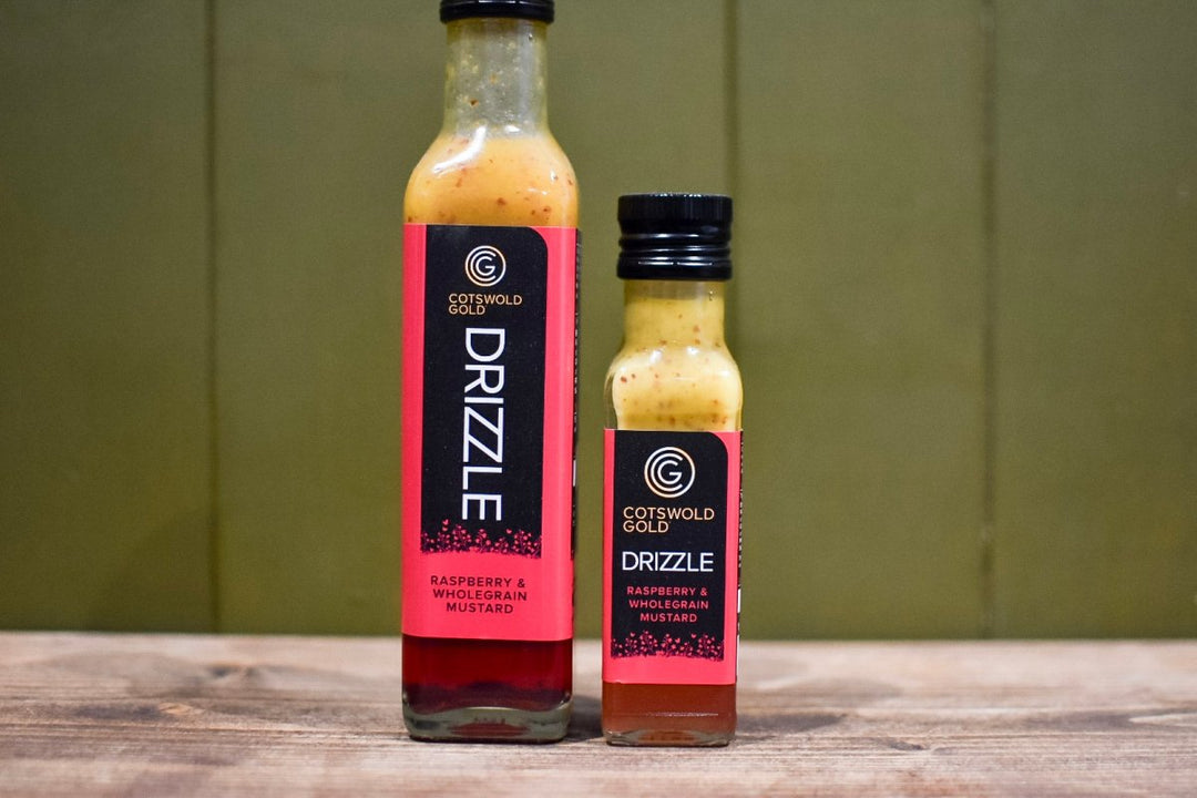 Raspberry &amp; Wholegrain Mustard Drizzle | Cotswold Gold
