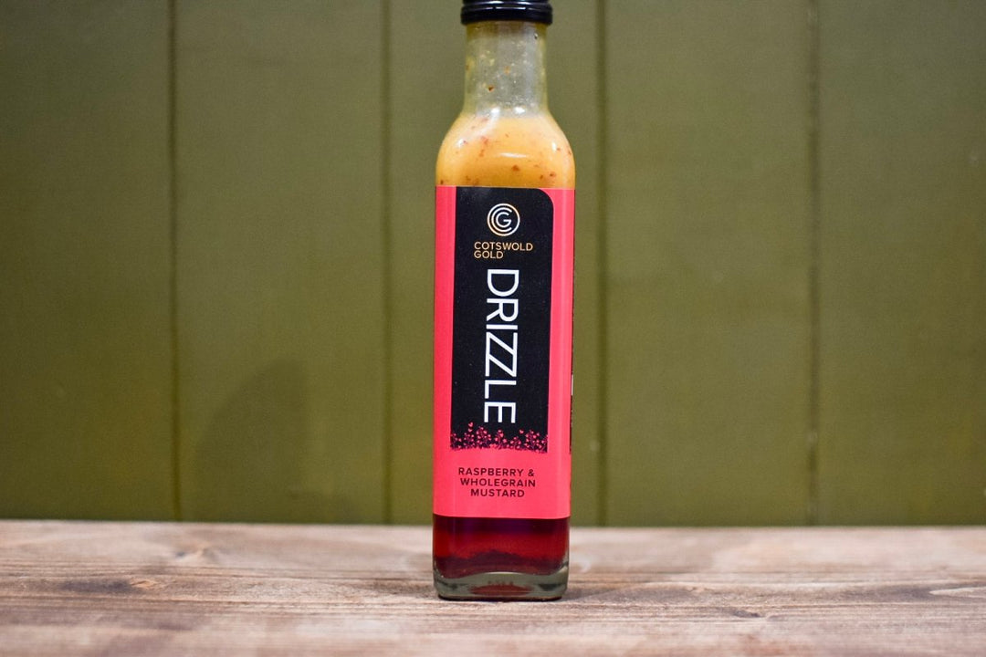 Raspberry &amp; Wholegrain Mustard Drizzle | Cotswold Gold