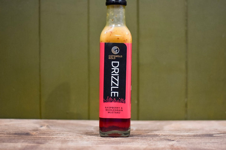 Raspberry &amp; Wholegrain Mustard Drizzle | Cotswold Gold