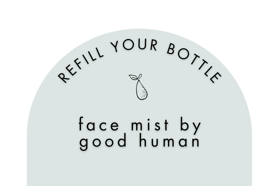 Refill Rose Water Face Mist by Good Human Skincare - Local Delivery