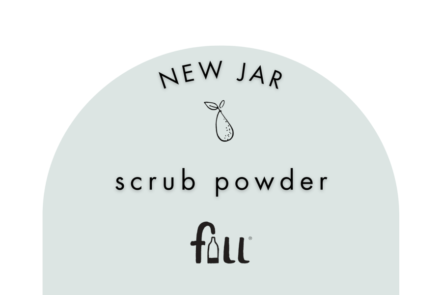 Scrub Powder with Jar - Local Delivery