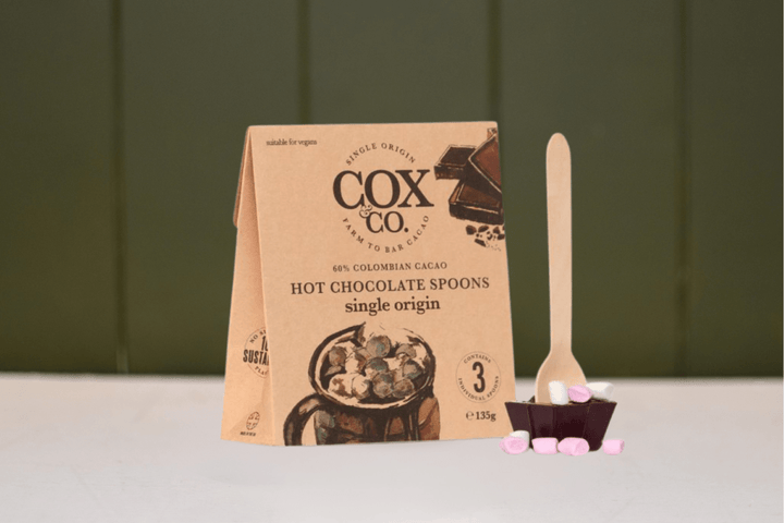 Single Origin Dark Hot Chocolate Spoons - Cox&Co