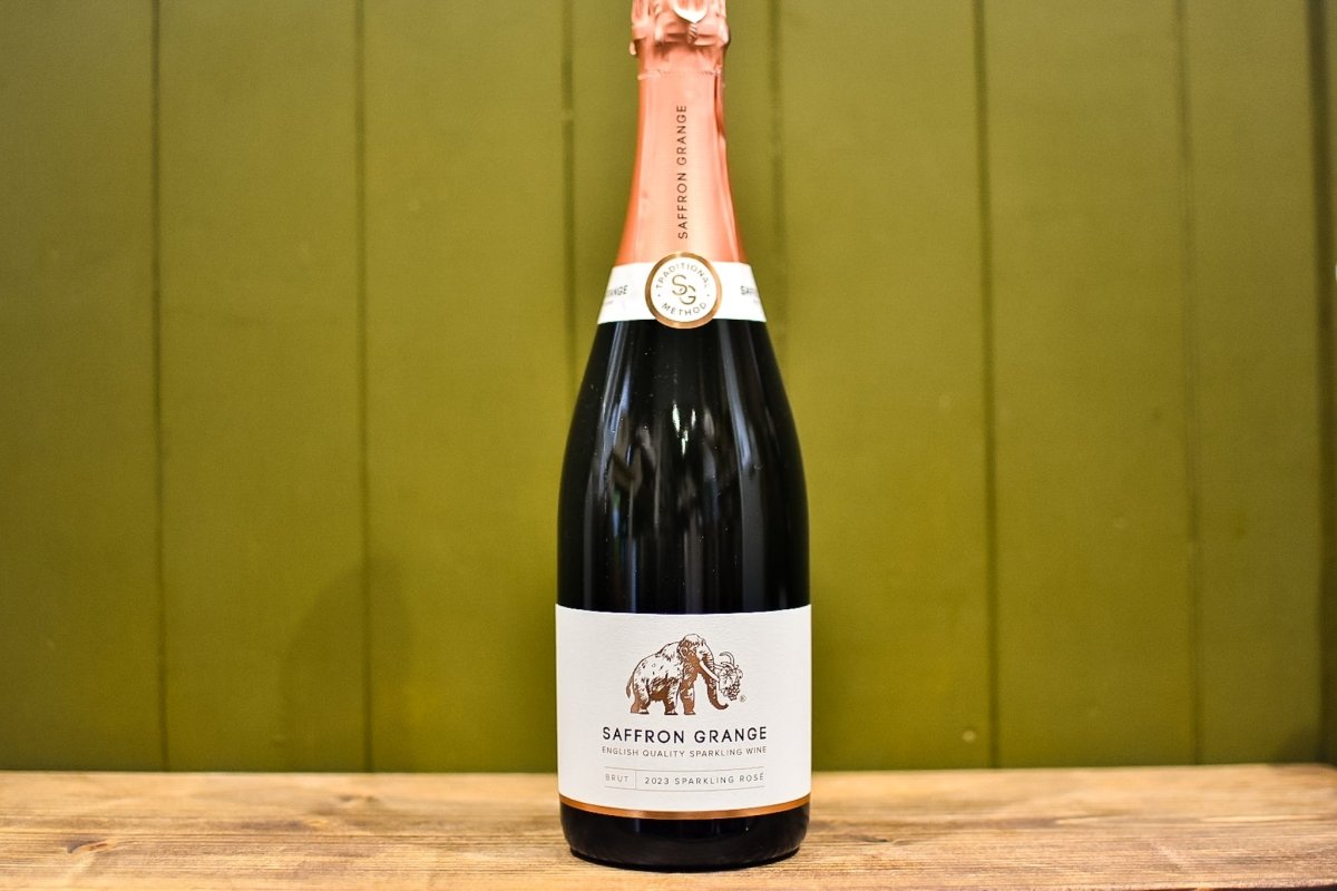 Sparkling Rosé 2022 – English Sparkling Rosé (Brut) 12% | Saffron Grange Vineyard