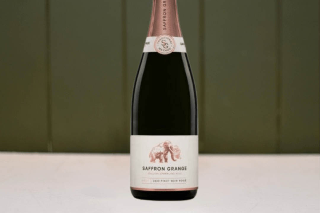 Sparkling Rosé 2022 – English Sparkling Rosé (Brut) 12% | Saffron Grange Vineyard