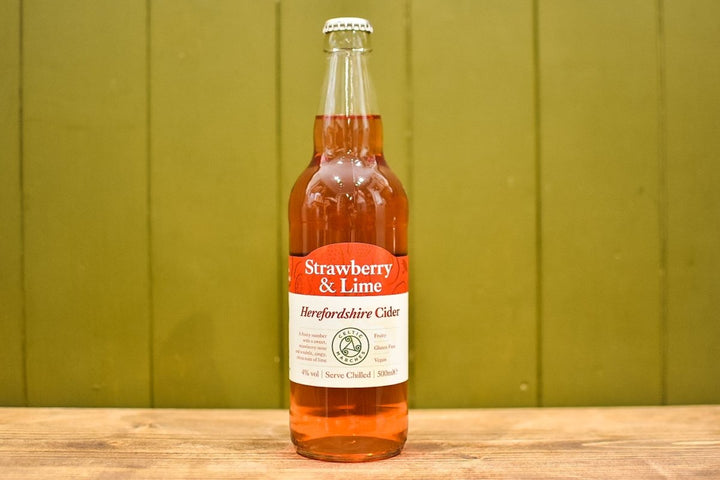 Strawberry &amp; Lime - Fruit Cider 4%