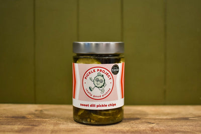 Sweet Dill Pickle Chips | Pickle Project