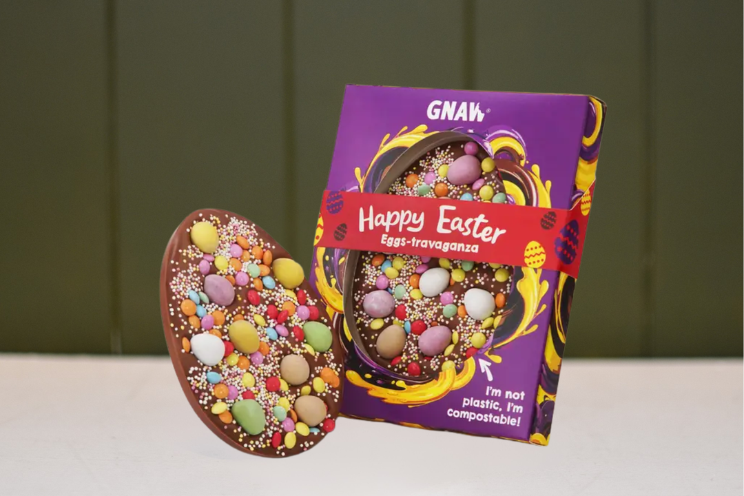 Gnaw Happy Easter Egg – Eggs-Travaganza 135g