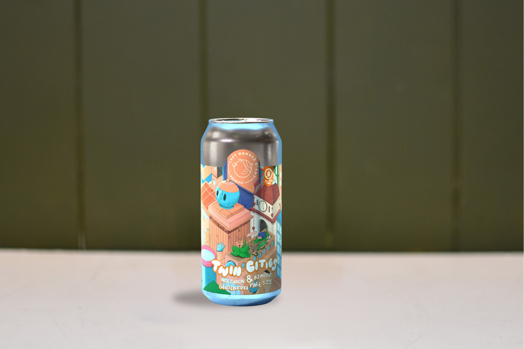 Twin Cities: Nectaron & Simcoe - Pale Ale 5.2% | Left Handed Giant