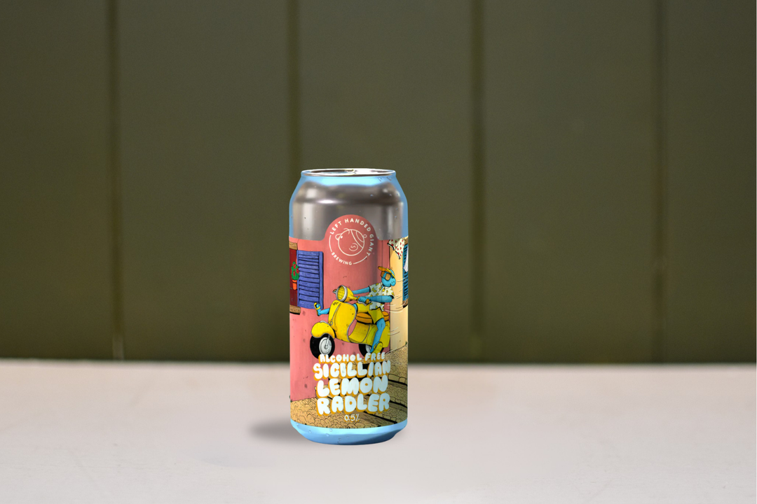 Sicilian Lemon Radler - Alcohol-Free <0.5% | Left Handed Giant