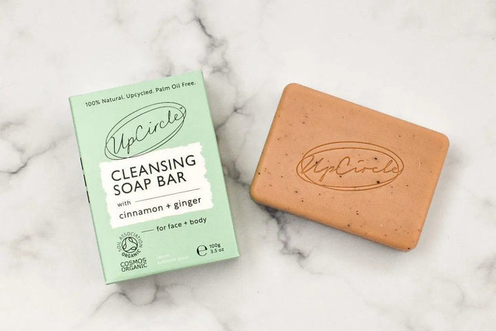 UpCircle Cleansing Chai Soap Bar - Cinnamon & Ginger 