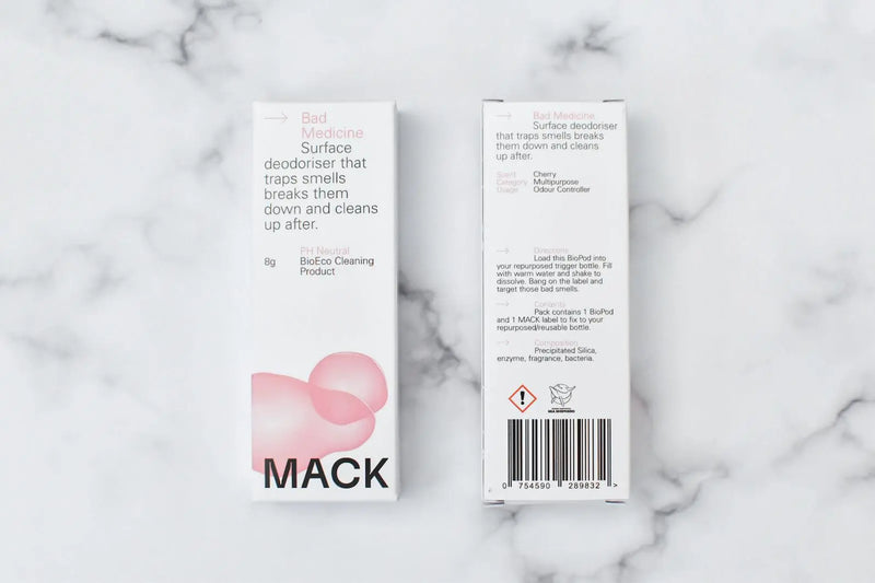 MACK Surface Deodoriser BioPod - Bad Medicine