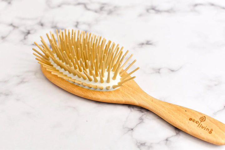 Wooden Hairbrush - Extra Long Pins
