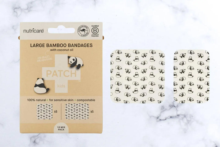 Plastic Free PATCH Plastic-Free Large Plasters-Green Pear Eco