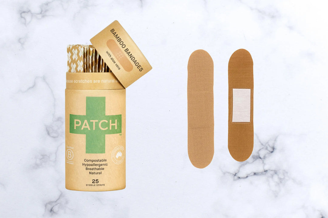 Plastic Free PATCH Plastic-Free Plasters-Green Pear Eco