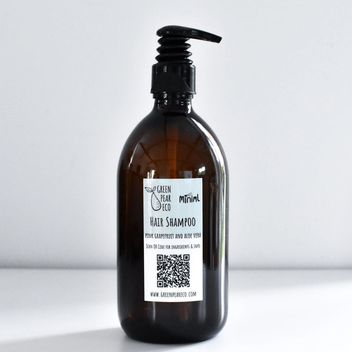 Plastic Free Shampoo with Bottle-Green Pear Eco