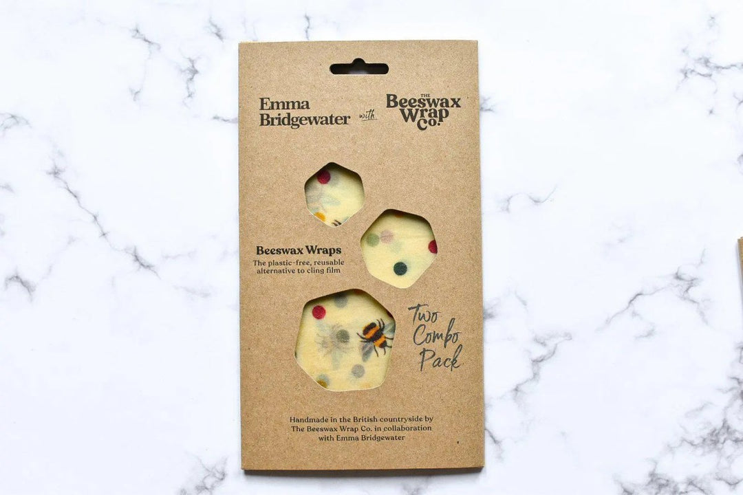 Beeswax Wraps - Emma Bridgewater - Bees &amp; Buttercups