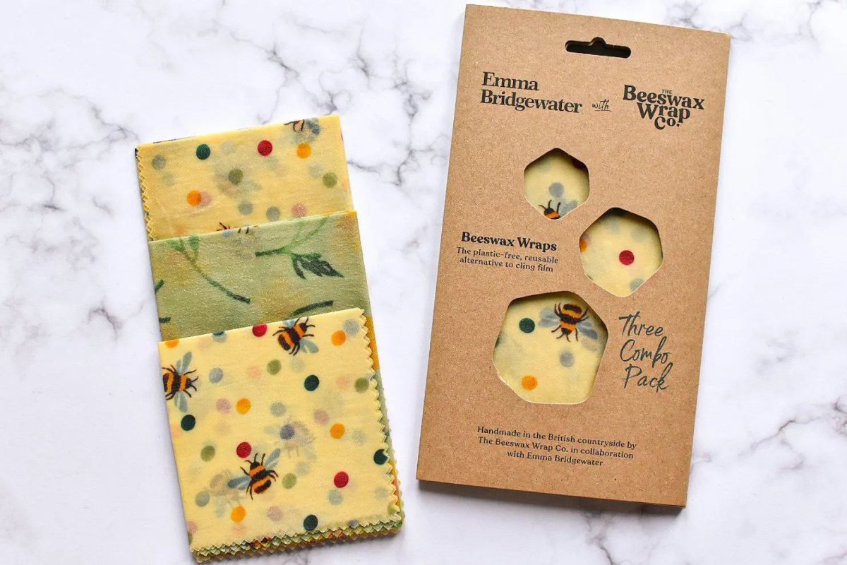 Beeswax Wraps - Emma Bridgewater - Bees & Buttercups