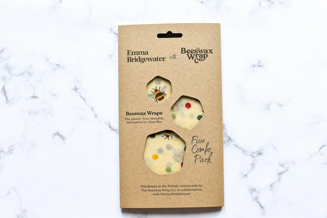 Beeswax Wraps - Emma Bridgewater - Bees &amp; Buttercups