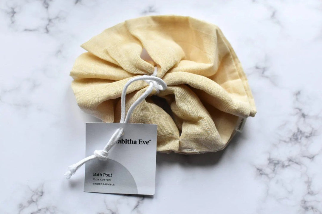 Cotton Bath Pouf
