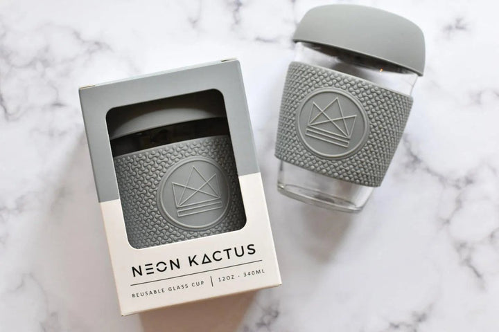 Reusable Glass Coffee Cup