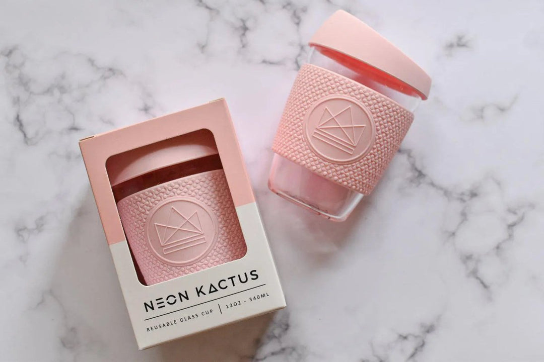 Reusable Glass Coffee Cup