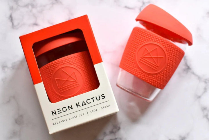 Reusable Glass Coffee Cup