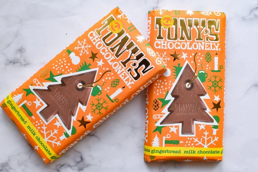 Tony's Chocolonely - Milk Chocolate Gingerbread 32% 180g