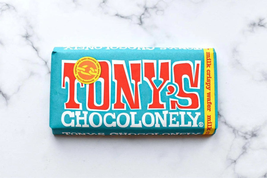 Tony's Chocolonely - Milk Crispy Wafer 32% 180g